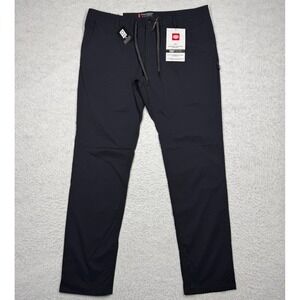 NWT 686 Everywhere Featherlight Chino Slim Fit Pant Black Men's Size 38x34